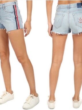 MOTHER Easy Does It Short in Thanks, Again Racer